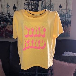 Freeze Stay Kind Crop Top